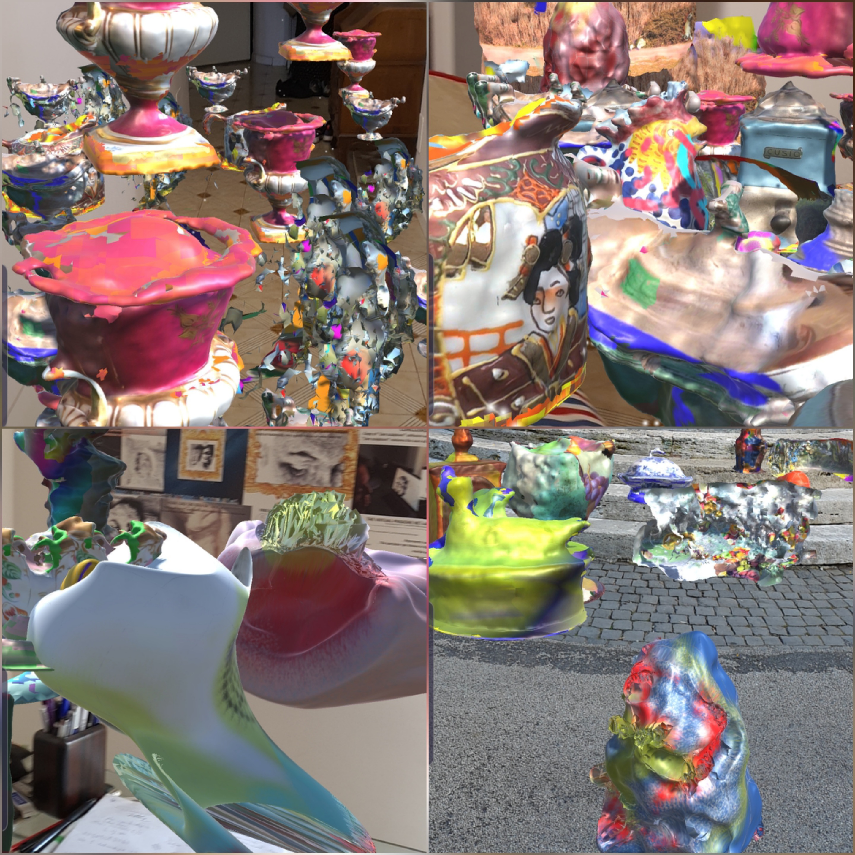 AR sculpture by Chiara Passa